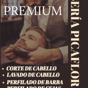 Corte de cabello en Cajamarca (plan premium)